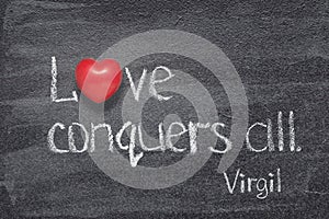 Love conquers Virgil photo