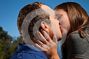 Love Couple Kiss