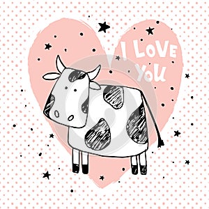 Love cow