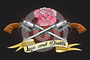 Love and Death Emblem