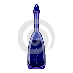 Love elixir icon cartoon vector. Magic potion