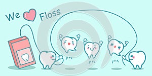 We love floss