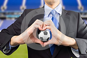 Love for the football