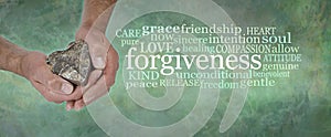 Love and Forgiveness Word Tag Cloud