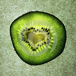 Love in a fruit fresk kiwi fruit texture