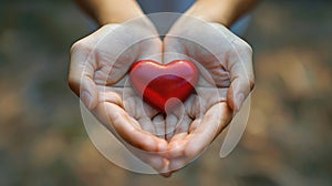 Love in Hand: A Heartfelt Donation Gesture