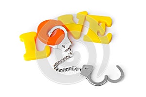Love and handcuffs
