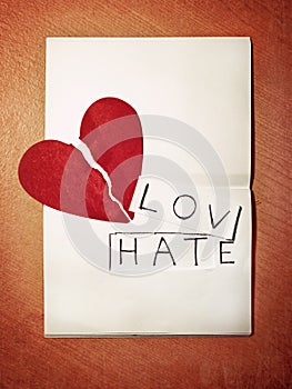 Love and hate