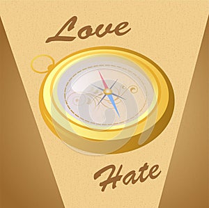 Love and hate choice