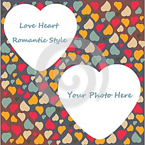 Love Heart Background Pattern Valentines day Greet