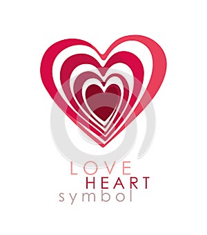 Love Heart Symbol. photo