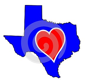 Love Heart Texas