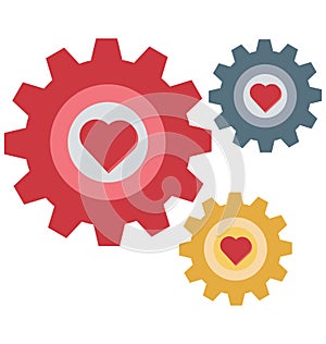Love, heart Vector Icon editable