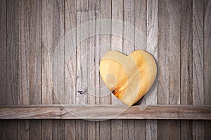 Love Heart Wood Background