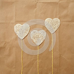 Love Hearts Craft Paper