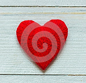 Love hearts on wooden texture background, valentines day card concept. original heart background