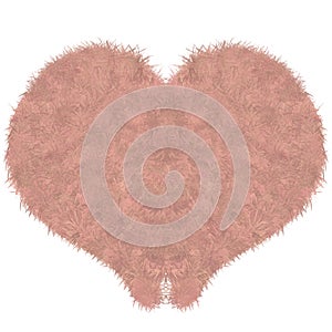 love, heaven, cupid accessory fluffy heart, pink heart, fluffy cupid\'s heart, fluffy