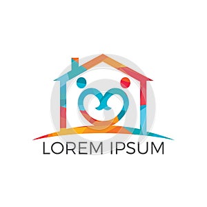 Love House Logo Design.