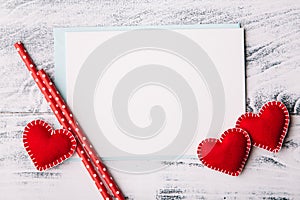 Love letter for Valentine`s day