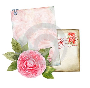 Love and Letters. Cliparts of romantic letters and envelopes. romantic compositions. Mother's Day, Valentine's