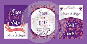 Love lettring Sav e the Date vector lovely calligraphy lovable sign sketch iloveyou on Valentines day beloved card