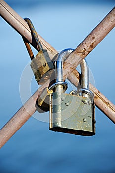 Love locks photo