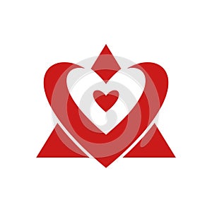Love logo icon design