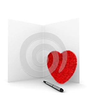 Love mail - conceptual image