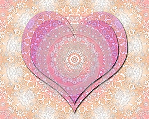 Love mandala photo