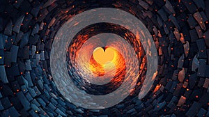 love is more than black hole, wallpaper, clean, abstract.