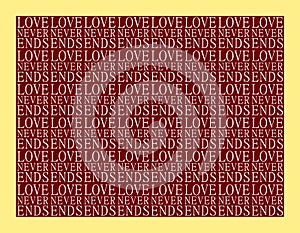 Love Never Ends Poster