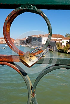 Love Padlock in Venice