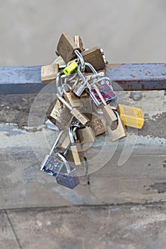 Love Padlocks Bridge