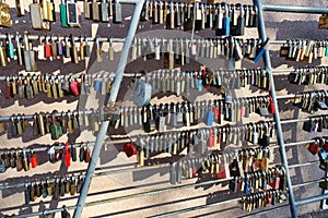 Love padlocks