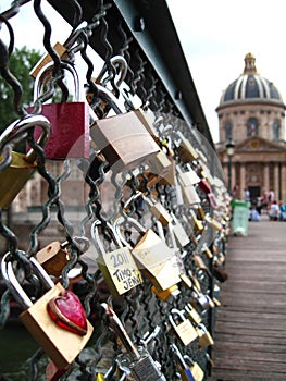Love Padlocks, Pont des Arts, Paris