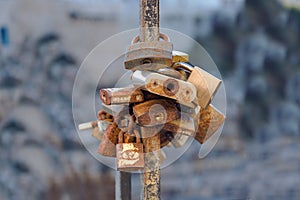 Love padlocks