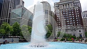 LOVE Park Fountain in Philadelphia