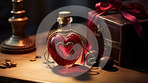 love potion bottle