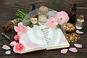 Love Potion Recipe Ingredients