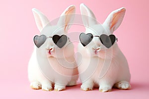 love rabbit, AI generated
