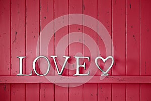 Love Red Heart Valentine Background