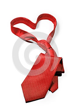 Love always red necktie gift