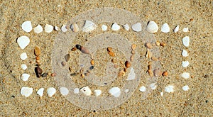 Love sand