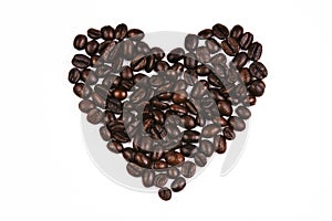Love Shape Coffee Bean