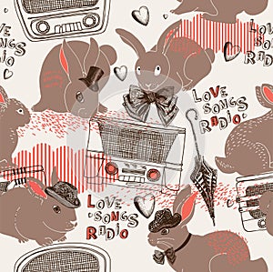 Love Songs Radio Pattern