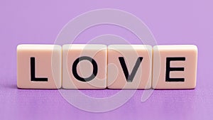 Love Spelled Out