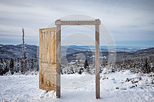 We Love Sumava door