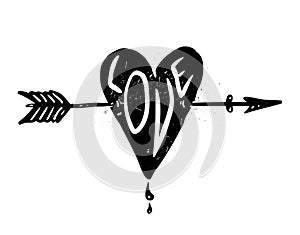 Love symbol logo