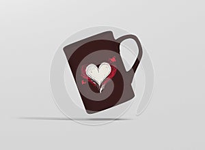 Love symbole of love cup 2 photo