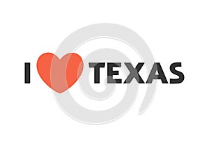 Love Texas symbol
